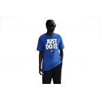 Nike Sportswear Just Do It Ανδρικό Κοντομάνικο T-Shirt Ρουά, Λευκό