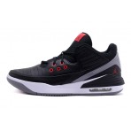 Jordan Max Aura 5 Ανδρικά Sneakers Μαύρα, Λευκά, Κόκκινα