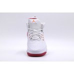 Jordan Max Aura 5 Ανδρικά Sneakers Λευκά, Κόκκινα, Μαύρα