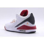 Jordan Max Aura 5 Ανδρικά Sneakers Λευκά, Κόκκινα, Μαύρα
