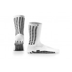 Lux Sports Soccer Grip Unisex Ποδοσφαιρικές Ψηλές Kάλτσες Λευκές, Μαύρες