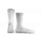 Lux Sports Soccer Grip Unisex Ποδοσφαιρικές Ψηλές Kάλτσες Λευκές, Γκρι