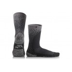 Lux Sports Soccer Grip Unisex Ποδοσφαιρικές Ψηλές Kάλτσες Μαύρες, Γκρι