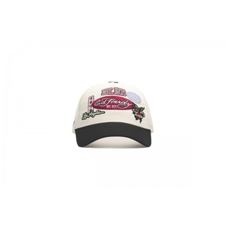 Ed Hardy Est 1971 Varsity Badge 5 Panel Καπέλο Snapback 