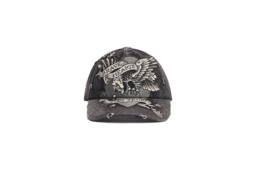 Ed Hardy Brave Hearts 6 Panel Vintage Καπέλο Snapback (ED5824-58)