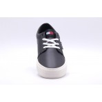 Tommy Jeans Vulc. Skate Derby Ανδρικά Παπούτσια Μαύρα, Λευκά