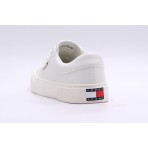 Tommy Jeans Vulc. Skate Derby Ανδρικά Παπούτσια Λευκά