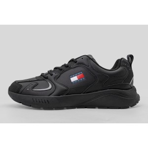 Tommy Jeans Mixed Texture Cleat Sneakers (EM0EM01621 BDS)