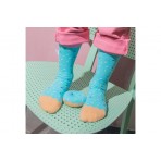 Eat My Socks Joe Donut Παιδικές Κάλτσες μέχρι τη Γάμπα Γαλάζιες, Ροζ, Καφέ 1 Ζευγάρι