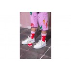 Eat My Socks Happy Birthday Παιδικές Κάλτσες μέχρι τη Γάμπα Κόκκινο, Ροζ 1 Ζευγάρι