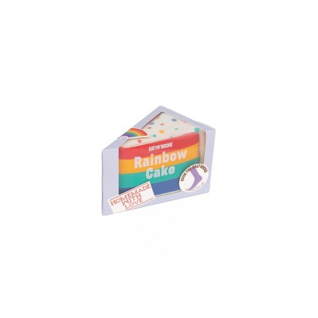 Eat My Socks Rainbow Cake Ψηλές Κάλτσες 1 Ζευγάρι 