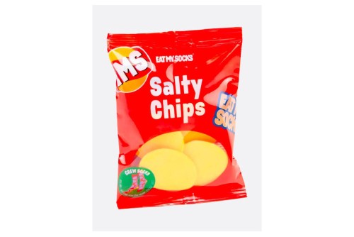 Eat My Socks Salty Chips Κάλτσες Ψηλές 1 Ζευγάρι (EMSNOCCHIPR)