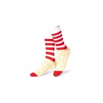 Eat My Socks Pop Corn Unisex Κάλτσες πάνω από τη Γάμπα 