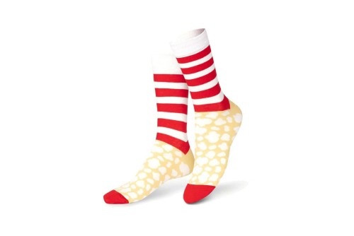 Eat My Socks Pop Corn Κάλτσες Ψηλές 1 Ζευγάρι (EMSNOCPOCO)