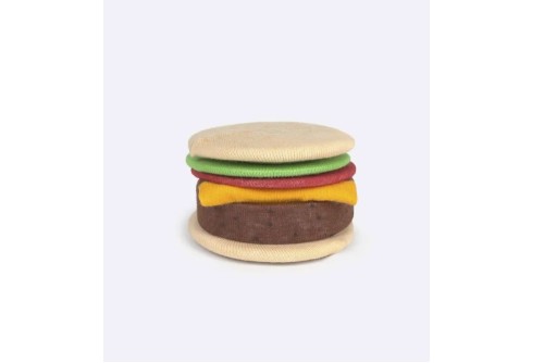 Eat My Socks Cheeseburger Κάλτσες Ψηλές 1 Ζευγάρι (EMSNOCSCHBU)