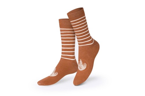 Eat My Socks Caffe Latte Κάλτσες Ψηλές 1 Ζευγάρι (EMSNOCSLACA)