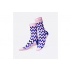 Eat My Socks Sweet Mallows Unisex Κάλτσες μέχρι τη Γάμπα Μπλε, Ροζ 1 Ζευγάρι