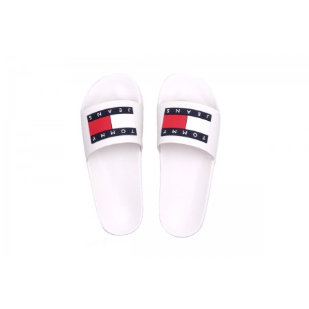 Tommy Jeans Flag Pool Sld Ess Παντόφλες 