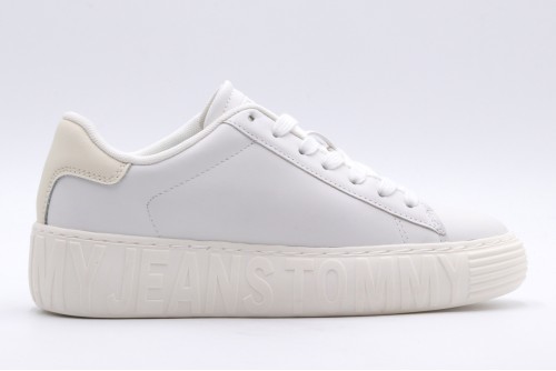 Tommy Jeans Tjw New Cupsole Leather Lc Sneakers (EN0EN02212 YBL)
