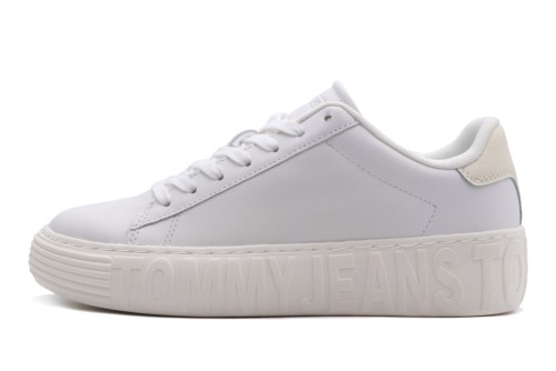 Tommy Jeans Tjw New Cupsole Leather Lc Sneakers (EN0EN02212 YBL)