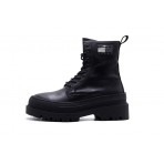 Tommy Jeans Tjw Foxing Lace Up Leather Boot Μποτάκια Μόδας (EN0EN02217 BDS)