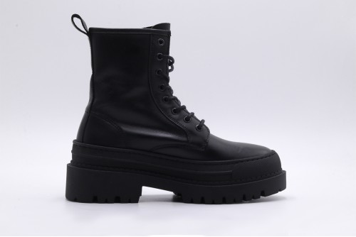 Tommy Jeans Tjw Foxing Lace Up Leather Boot Μποτάκια Μόδας (EN0EN02217 BDS)