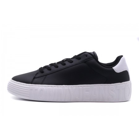 Tommy Jeans Leather Cupsole Ess Sneakers 