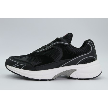 Tommy Jeans The Coney Γυναικεία Sneakers Μαύρα, Λευκά