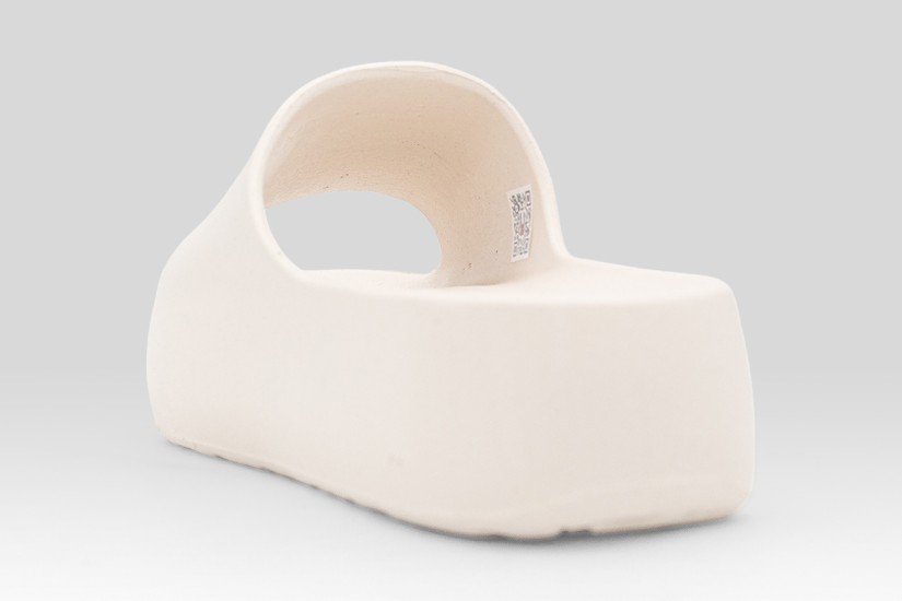Tommy Jeans Chunky Pool Slide Γυναικείες Παντόφλες Εκρού