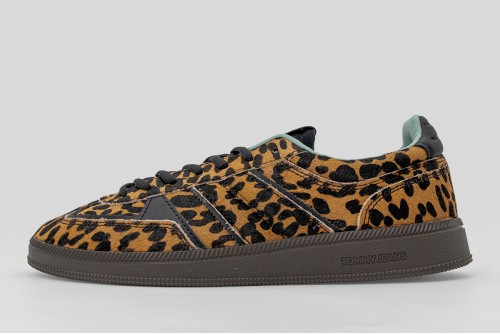 Tommy Jeans The Greenwich Leopard Print Sneakers (EN0EN02904 0K7)