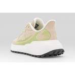 Tommy Jeans Sporty Knit Runner Sneakers Μπεζ, Πράσινα, Λευκά