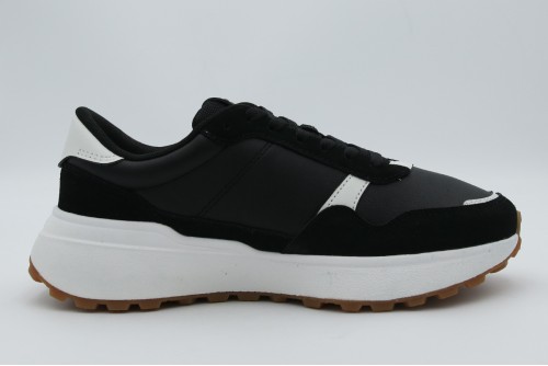 Tommy Jeans Retro Logo Leather Cleat Chunky Sneakers (EN0EN03123 BDS)