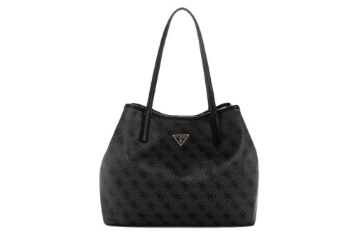 Guess Victtoria Logo 2 In 1 Τσάντα Tote (ESG951428 COAL LOGO)