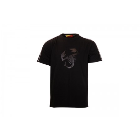 Abarth Con Piping Su Spalle T-Shirt 