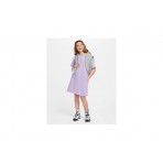 Nike Παιδικό Κοντομάνικο Φόρεμα Mini Λιλά