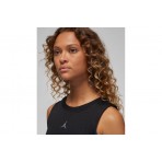 Jordan Sport Diamond Γυναικεία Αθλητική Αμάνικη Μπλούζα Μαύρη