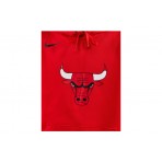 Nike NBA Chicago Bulls Ανδρικό Φούτερ με Κουκούλα Κόκκινο