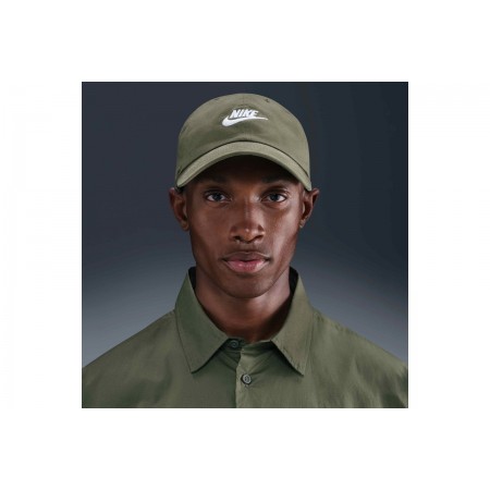 Nike Club Unstructured Futura Καπέλο Strapback Χακί