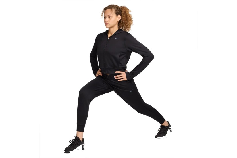 Nike Therma-Fit One High-Waisted Γυναικείο Παντελόνι Φόρμας 7/8 Μαύρο