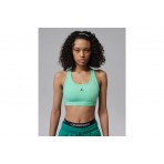 Jordan Sport Jumpman Medium Support Γυναικείο Αθλητικό Μπουστάκι Βεραμάν, Μαύρο