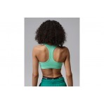 Jordan Sport Jumpman Medium Support Γυναικείο Αθλητικό Μπουστάκι Βεραμάν, Μαύρο