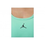 Jordan Sport Jumpman Medium Support Γυναικείο Αθλητικό Μπουστάκι Βεραμάν, Μαύρο