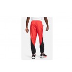 Nike Starting 5 Ανδρικό Παντελόνι Φόρμας Κόκκινο & Μαύρο