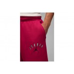 Jordan Ανδρικό Παντελόνι Φόρμας Κόκκινο (FB7011 619)
