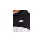 Nike Ανδρικό Φούτερ Με Κουκούλα Μαύρο, Λευκό (FB7415 010)