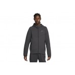 Nike Sportswear Tech Fleece Ανδρική Ζακέτα Με Κουκούλα Ανθρακί