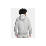 Nike Sportswear Tech Fleece Ανδρική Ζακέτα Με Κουκούλα Γκρι