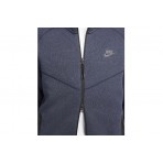Nike Sportswear Tech Fleece Ζακέτα Με Κουκούλα Μπλε Σκούρα