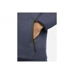 Nike Sportswear Tech Fleece Ζακέτα Με Κουκούλα Μπλε Σκούρα