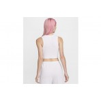 Nike Sportswear Chill Knit Γυναικείο Αμάνικο Crop Top